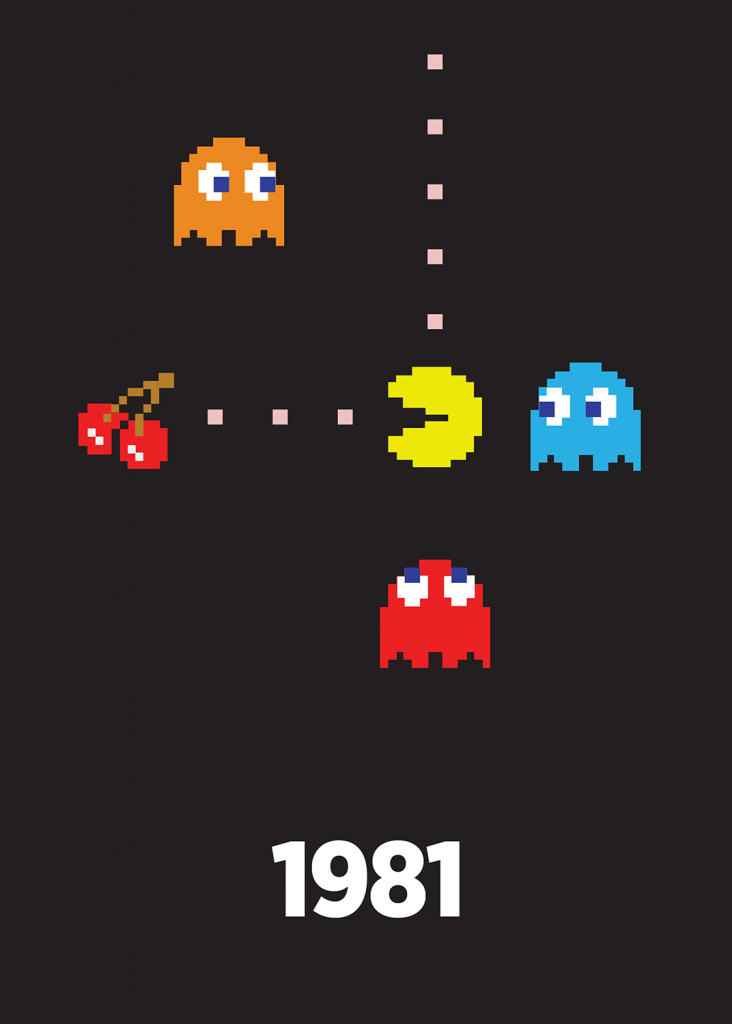 1981 : Pac Man